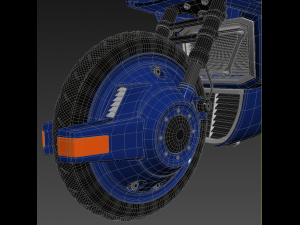 offroad motorcycle concept 3Dモデル