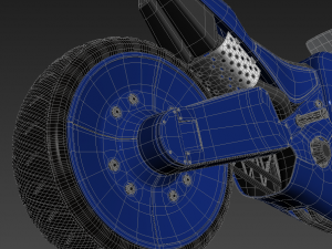offroad motorcycle concept 3Dモデル