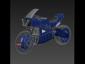 offroad motorcycle concept 3D Model