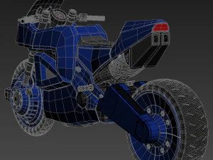 offroad motorcycle concept 3D Model