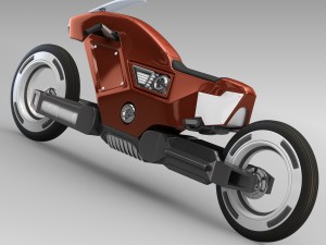 racing sportbike concept 3D मॉडल