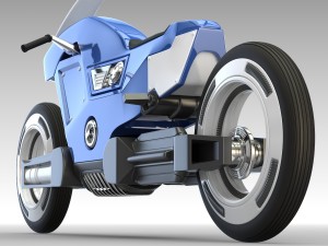 racing sportbike concept 3D मॉडल