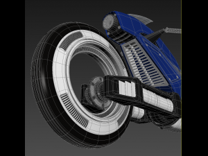 racing sportbike concept 3D मॉडल