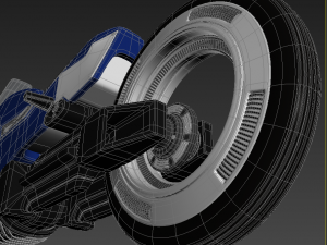 racing sportbike concept 3D मॉडल
