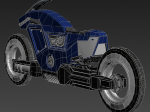 racing sportbike concept 3D मॉडल