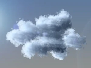 3D воксельна сітка хмар 3D Модель