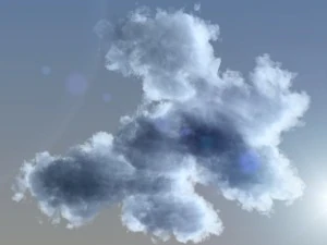 3D воксельна сітка хмар 3D Модель