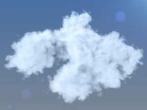 3D воксельна сітка хмар 3D Модель