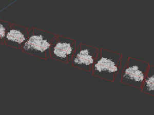 3D воксельна сітка хмар 3D Модель