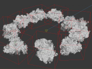 3D воксельна сітка хмар 3D Модель