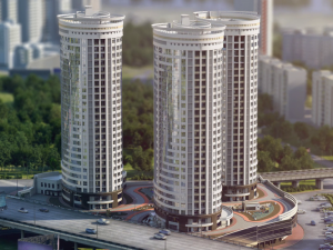 city detailed 3d scene Model 3D