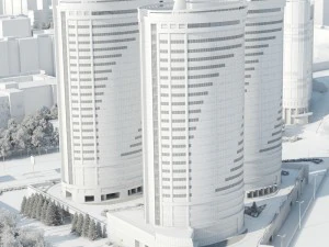 city detailed 3d scene 3D Model