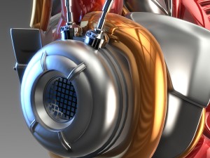 artificial cyber heart 3D Model