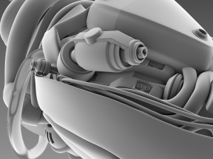 artificial cyber heart 3D Model