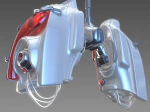 mechanical lungs concept 3D Model