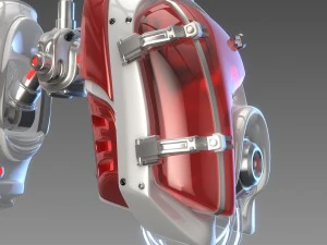 mechanical lungs concept 3D Model