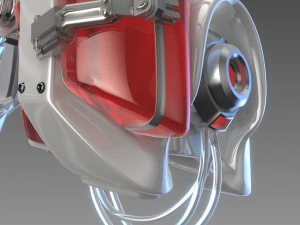 mechanical lungs concept 3D Model