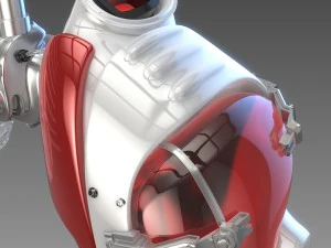 mechanical lungs concept 3D Model