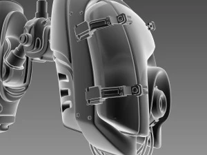 mechanical lungs concept 3D Model