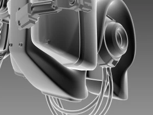 mechanical lungs concept 3D Model