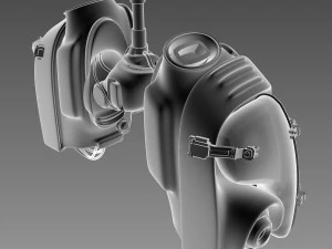 mechanical lungs concept 3D Model
