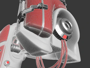mechanical lungs concept 3D Model