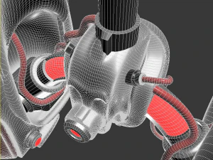 mechanical lungs concept 3D Model