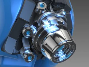 koncepcja sztucznego m&oacute;zgu Model 3D