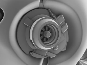 koncepcja sztucznego m&oacute;zgu Model 3D