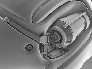 koncepcja sztucznego m&oacute;zgu Model 3D