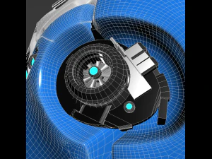 koncepcja sztucznego m&oacute;zgu Model 3D