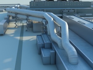 power plant 3D Model