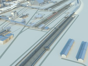 power plant 3D Model