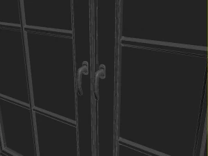 old dirty window 3D Model