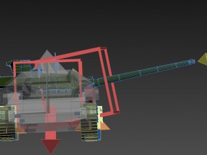 t-14 armata rigged and animated 3D Model