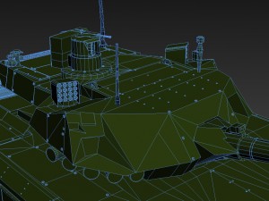 t-14 armata rigged and animated 3D Model