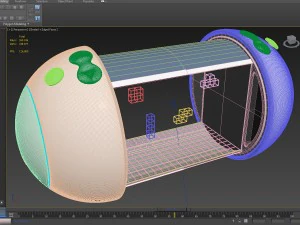 3d console concept device 3D Model
