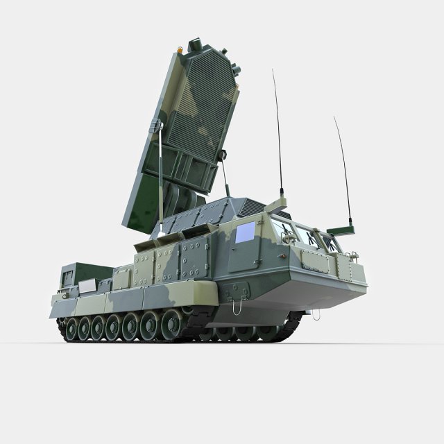 antey 2501 Model 3D .c4d .max .obj .3ds .fbx .stl .blend 