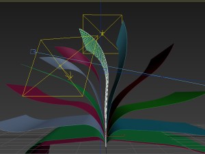 book - animated leaves - loopable 3Dモデル