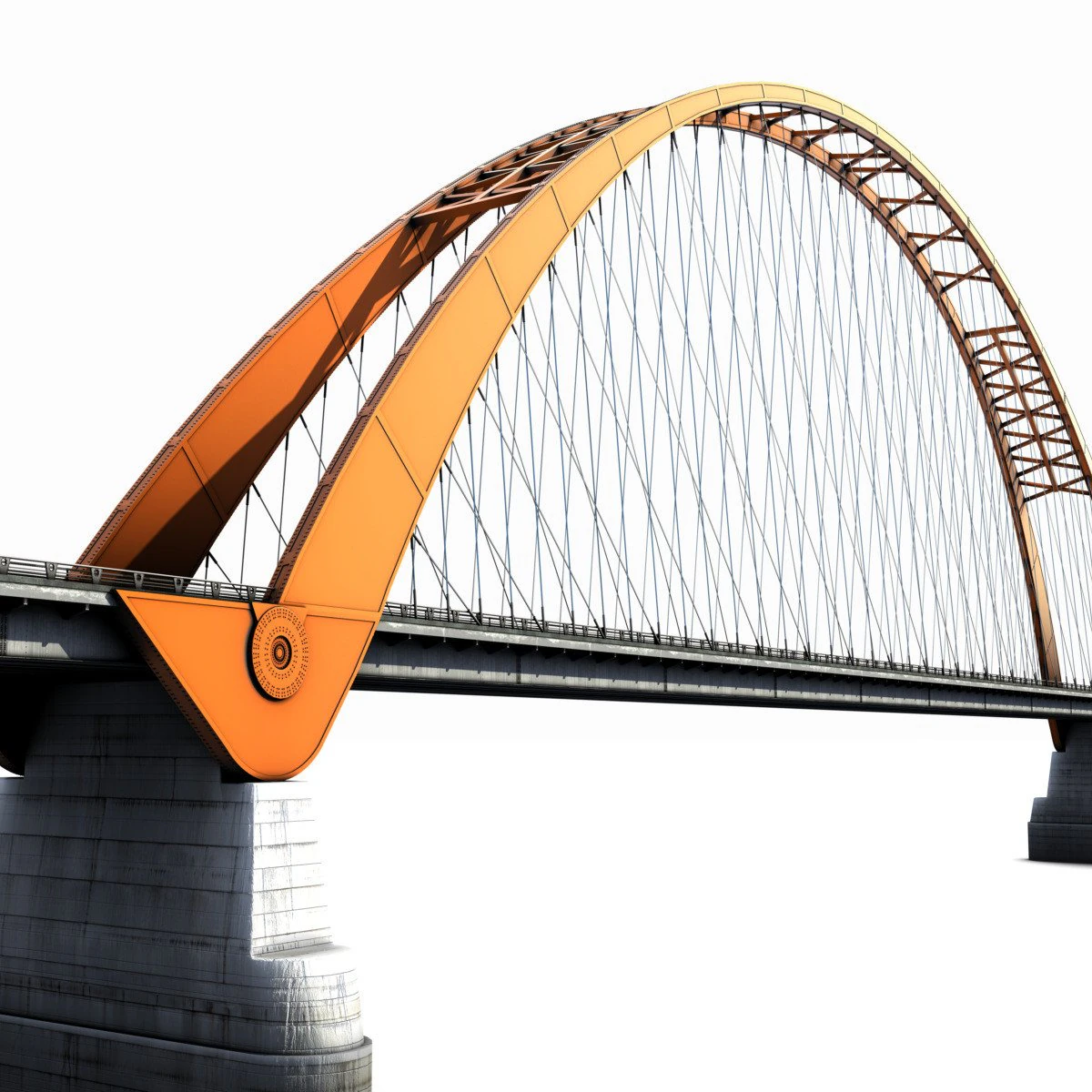 bridge 3D Model .c4d .max .obj .3ds .fbx .stl .blend 
