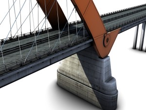 bridge 3Dモデル