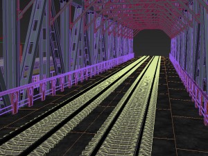 bridge construction 3D Model