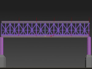 bridge construction 3D Model