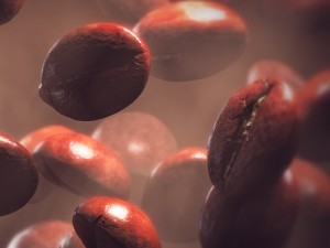 coffee beans set 3D Модель