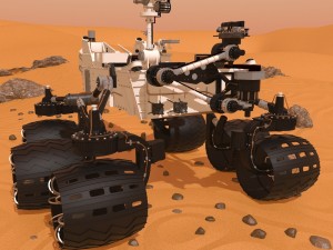 curiosity rover mars 3D Model