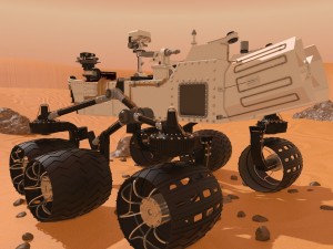 curiosity rover mars Model 3D