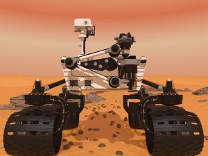 curiosity rover mars Model 3D