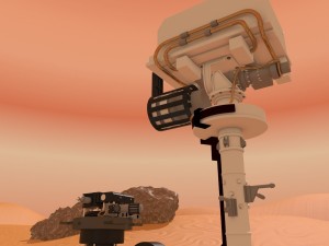 curiosity rover mars Model 3D