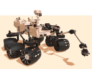 curiosity rover mars Model 3D
