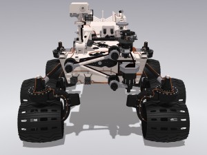curiosity rover mars Model 3D